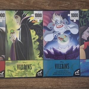 Disney Villains Collector's Puzzle Set